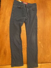 LEVI'S 510 Denim Super Skinny Jeans Emerald Blue Youth Boys Men Unisex 29x29