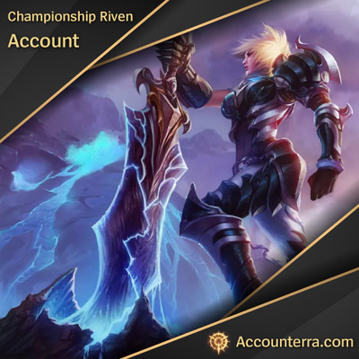 Championship Riven 2012 Buy Na Lol Account Rare Skin Accounterra Com Ebay