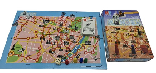 Juego de mesa MB Games Munich 1987 rareza juego de mesa juego usado - Imagen 8 de 12