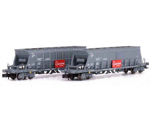 Arnold HN6618 - GüTerwagen Set Selbstentladewagen Faoos Acciona Ep.Vi 2-Teilig-image
