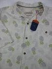 Mens XXL Tommy Bahama Shirt Pineapple Hideaway SS Original Fit hawaiian ivory