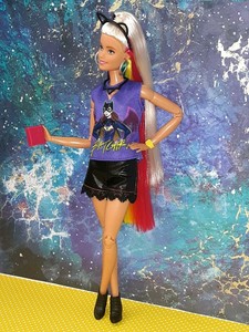 barbie doll rainbow