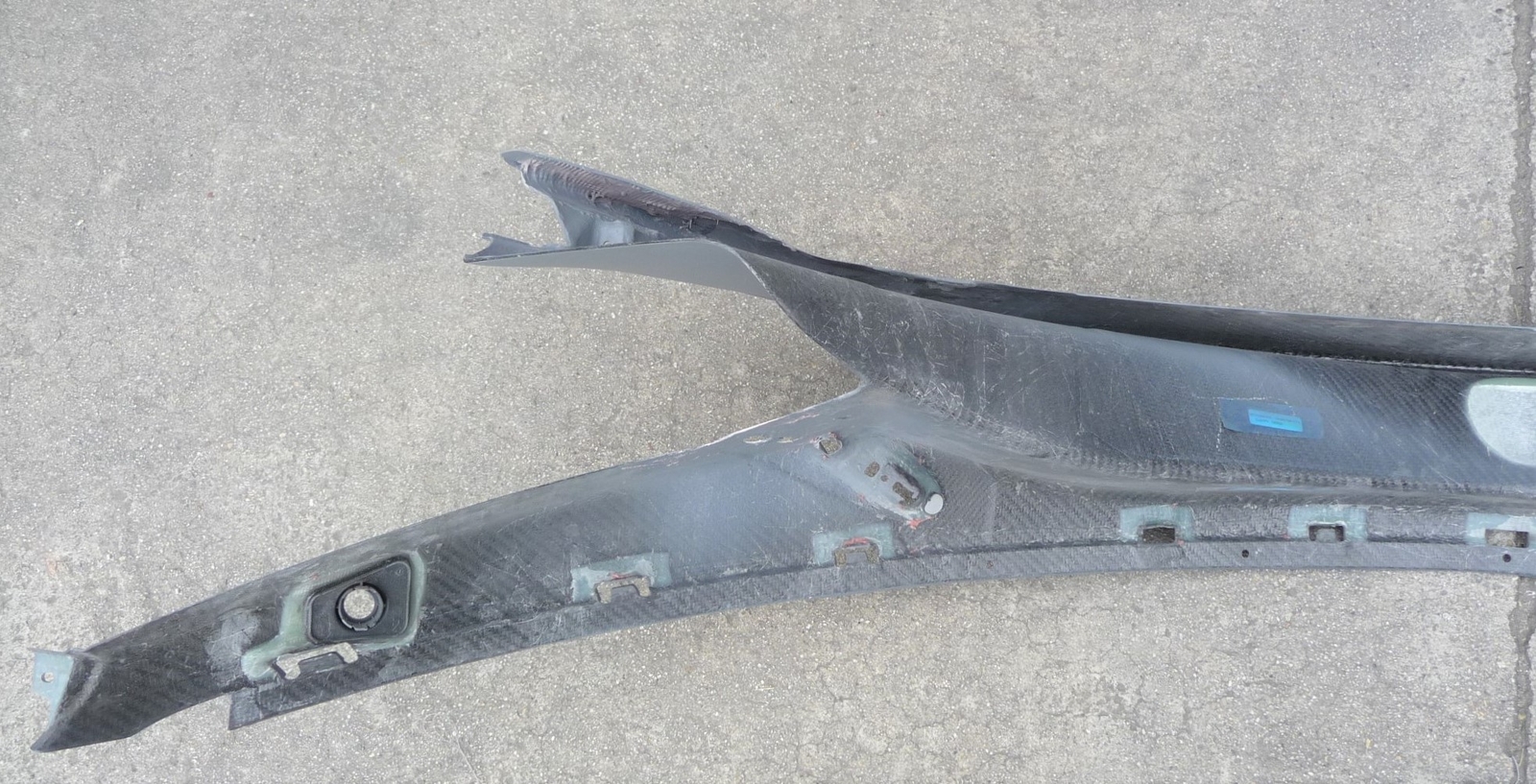 2016-2019 McLaren 570S Front Bumper Lower Portion Carbon Fiber 13A6651MP OEM