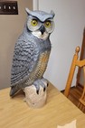 Flambeau 21" Owl Decoy Large Pest Decoy Chineys Gardens Docks — photo 5