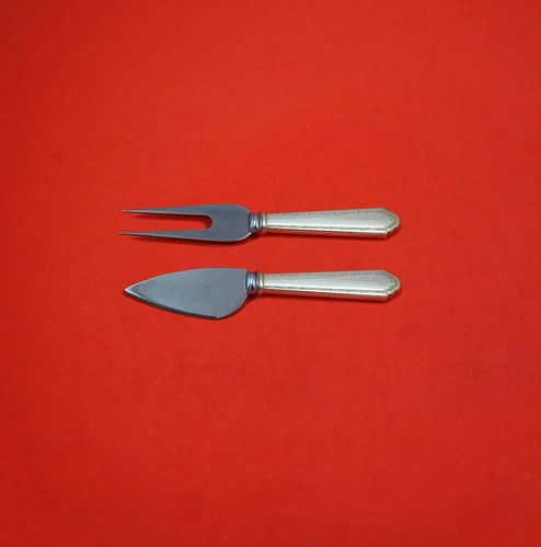 William and Mary by Lunt Sterling Silver Hard Cheese Serving Set 2-piece Custom