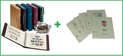 Lindner 168K 20 1124V Croatia Small Sheet Pre-Printed Album 2020 2021 In Color
