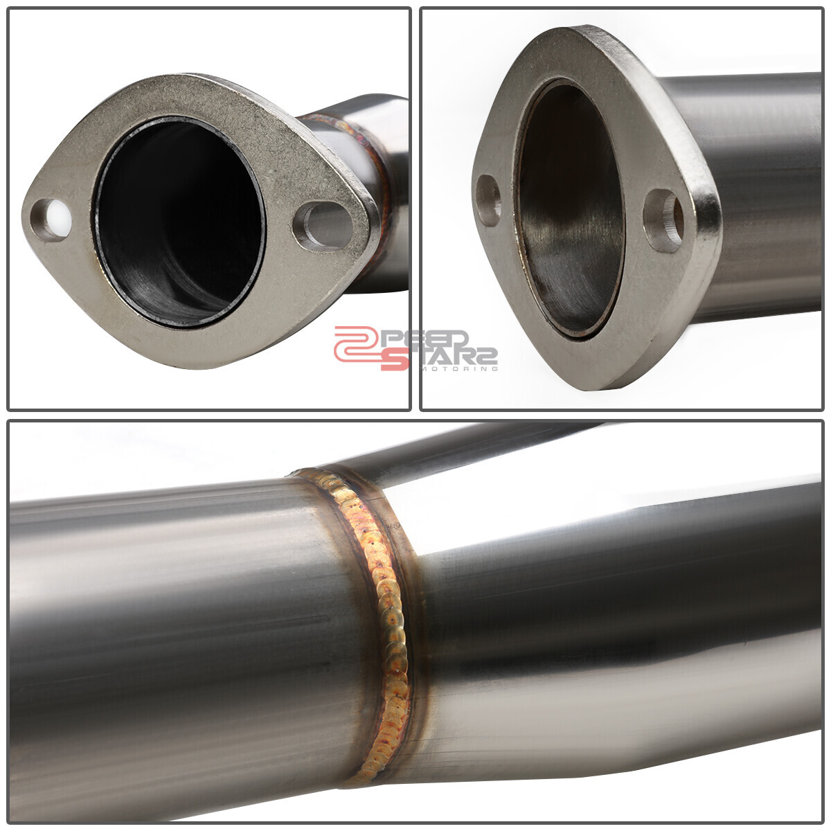 Zpeedstarz Stainless Steel Catback Exhaust System For Civic 2/4 Door EJ - 4.5" Tip, Includes Hardware 10 thumbnail image