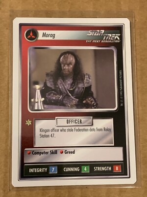  Star Trek CCG Beta WB 1995 Morag
