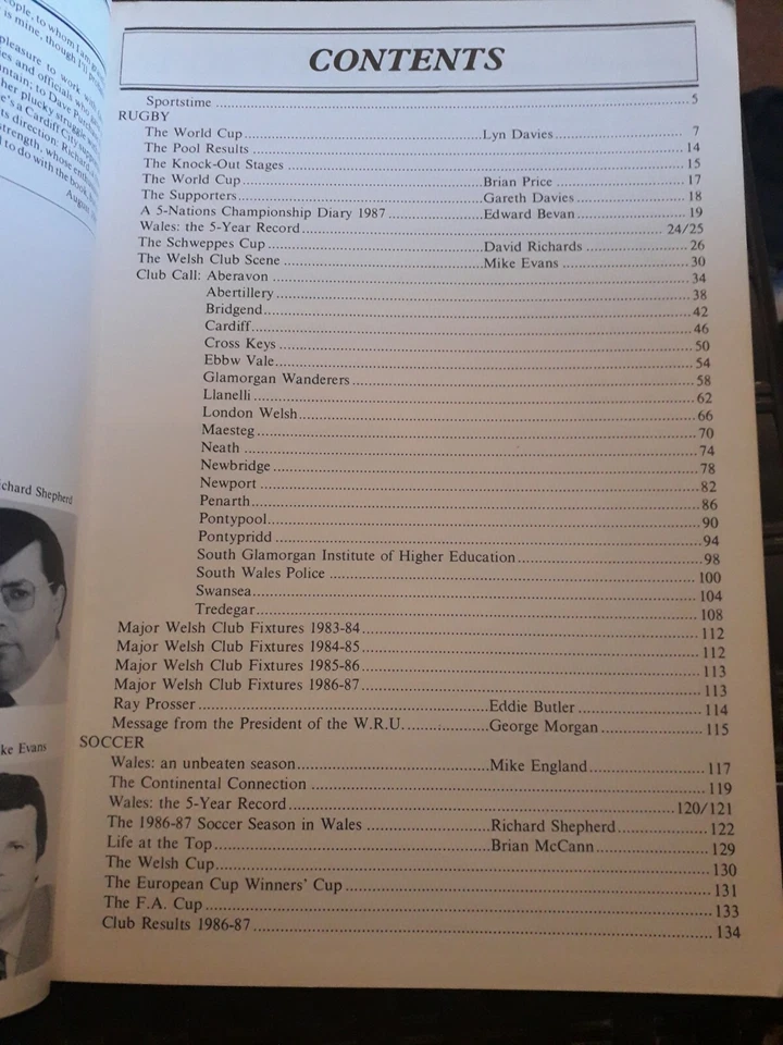 The BBC Radio Wales Sportstime Yearbook 1987/88 - Image 4 of 4