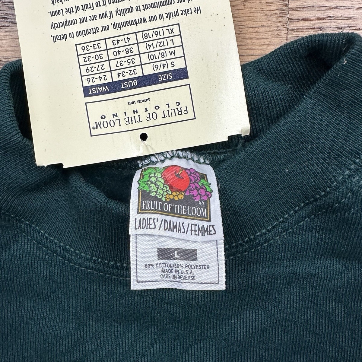 【reprint】 90's FRUIT OF THE LOOM sweat Vintage 90s Fruit of the Loom Sweatshirt Fruit of the Loom