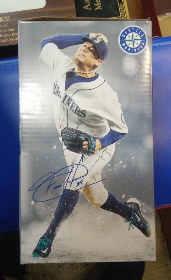 Felix Hernandez Seattle Mariners Stadium Bobblehead Root Sports 2017  Foto 4 de 4