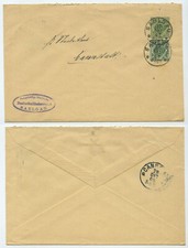 88204 - Ganzsache DU 6 - ZuF - Umschlag - Saulgau 28.10.1905 nach Cannstatt