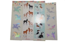 Vintage Mrs. Grossman's Lot Random stickers-Variety 4 Sheets All New