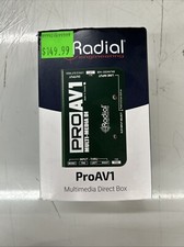Radial ProAV1 Multimedia Direct Box