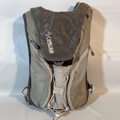Camelbak 1.5L Gray Classic Hydration Backpack Pack Water Bladder Hiking Camping