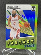 2018-2019 Donruss Optic James Harden Blue Fantasy Stars Parallel #82/85