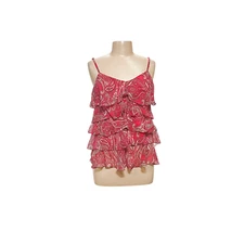 INC International Concepts Silk Floral Blouse