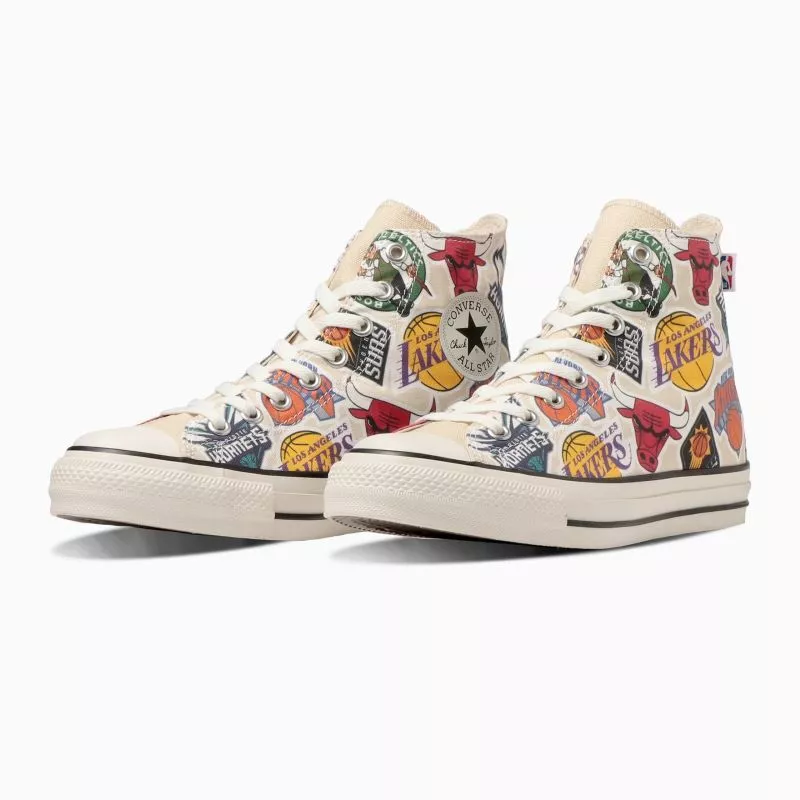 Converse All Star NBA Hi Color Off White 31309400 Sneaker Men Us7