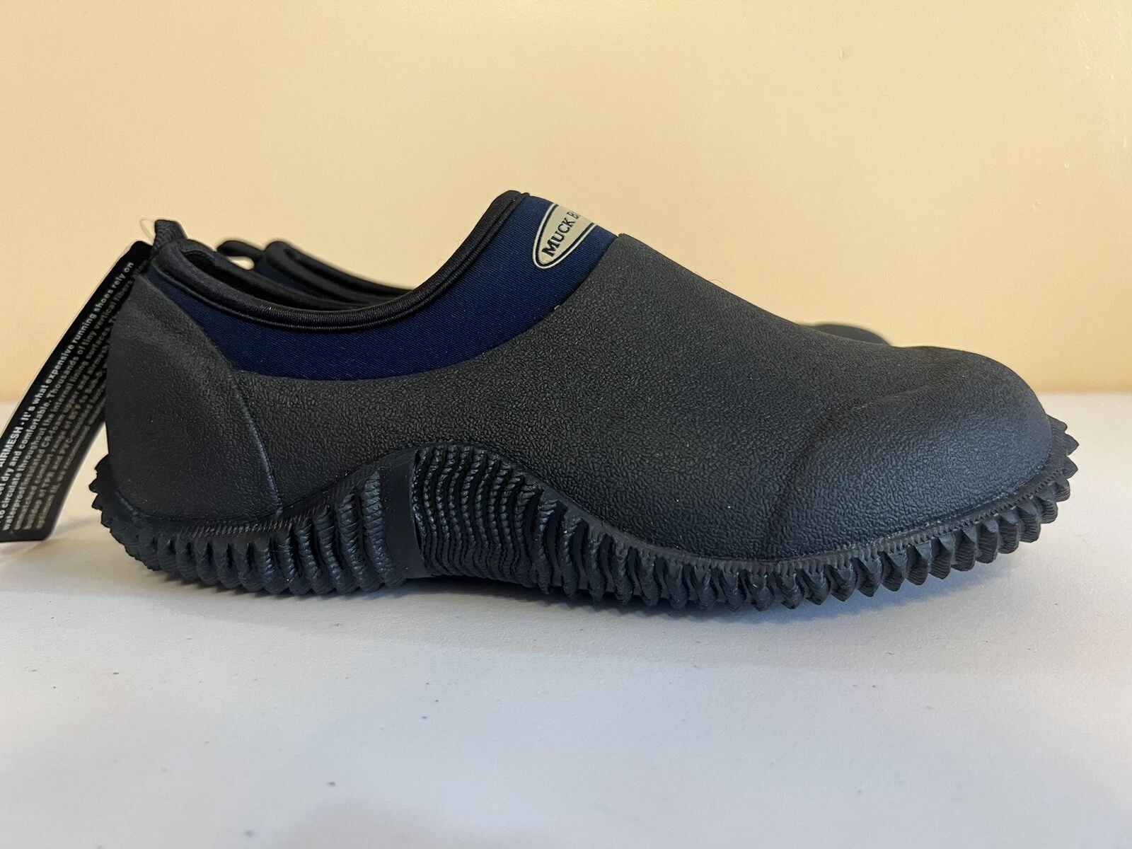 CK44 Muck Boots Edgewater Camp Sport Shoe Navy Slip On Waterproof Mens 5 Women 6