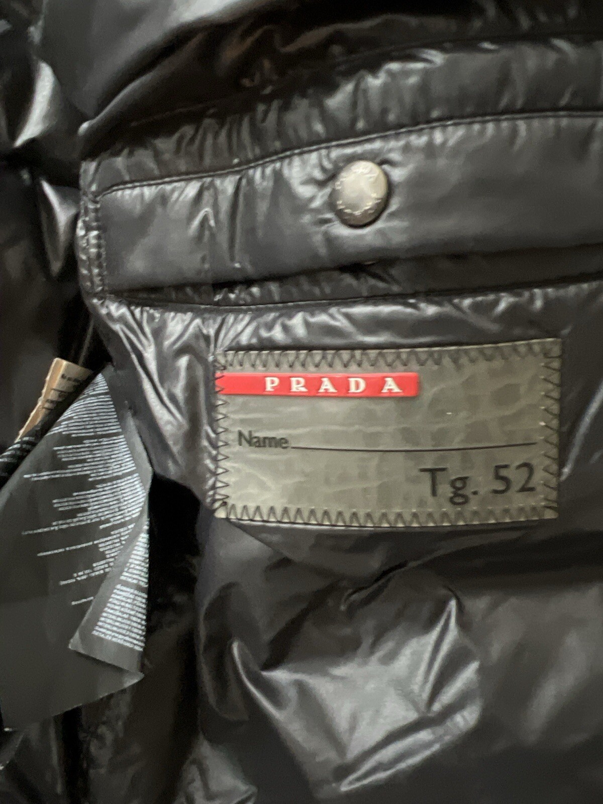 Authentic Prada Jacket light winter jacket black - image 5