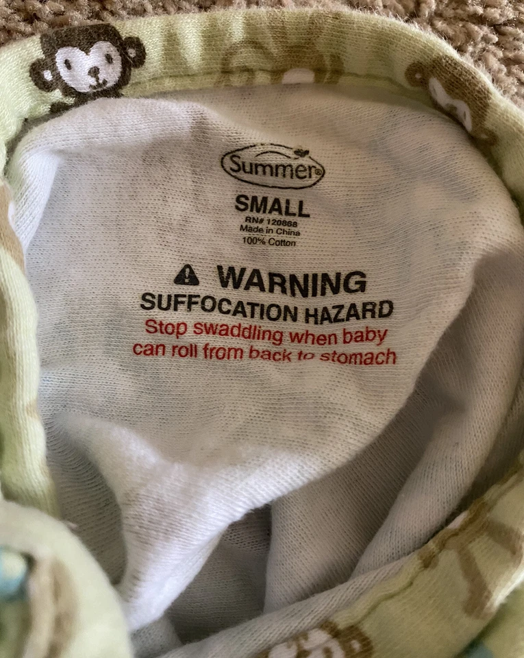 Summer пеленать меня лот, маленький, синий и обезьяна - Изображение 4 из 4