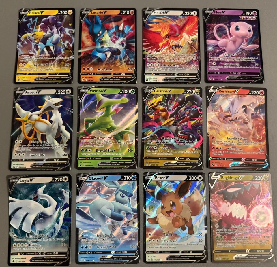 50 POKEMON CARD BUNDLE ULTRA RARE - V - EX - VMAX HOLO SHINY AUTHENTIC READ DESC - Image 2 of 4