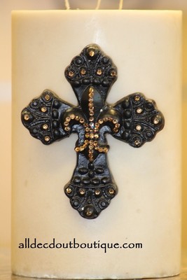 Decorative Wall Hanging Cross Swarovski Crystal ...