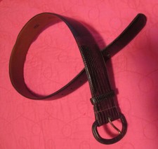Torino Belt Lizard Leather~REDUCED~Woman Small~glove lined~USA made~7214 FREE H