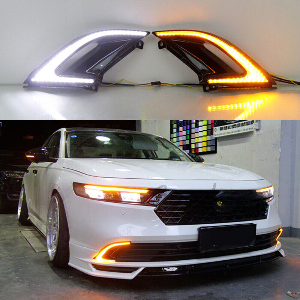 LED DRL Daytime Running Light Driving Fog Lamp 3 Colors for 2023+