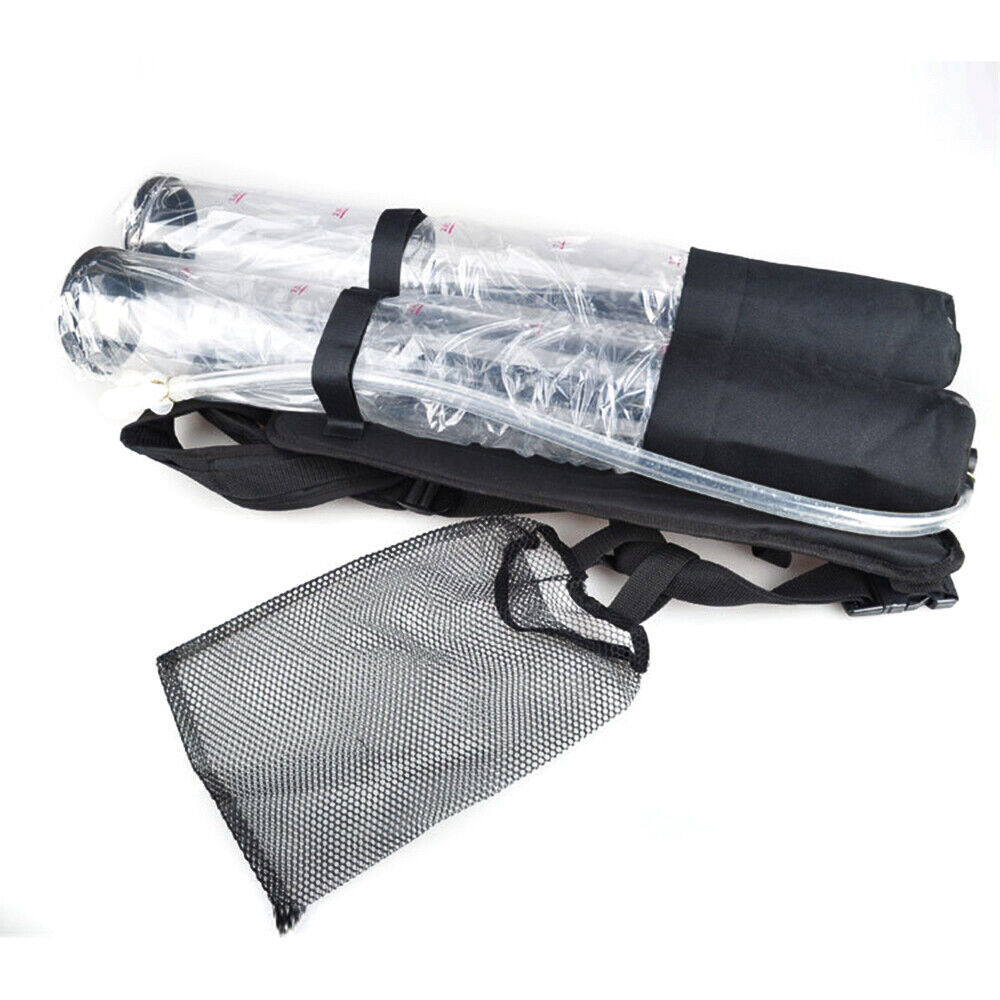 Dual Tank Double Drink Beverage Dispenser Backpack Beer liquid Shot Pump 3+3L US