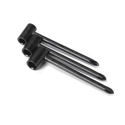 3pcs 7/8/6.35mm Guitar Pipe Hexagon Socket Metal Truss Rod Wrench (Black) - Photo 11/11