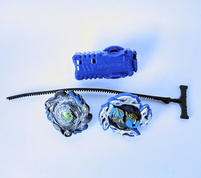 Beyblade Burst Turbo Slingshock 2 Pack Dark X Nepstrius N4 Dullahan D4 Lot of 4