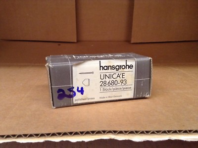 Hansgrohe Unica E 28680-93 Corner installation SET BRASS COLOR