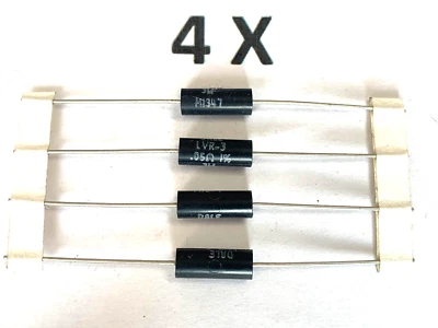 VISHAY, DALE 0,05 Ohm, 0,05R 50 mΩ, 1%,125ppm,3W,Drahtwiderstand Prezi,VR03R0500FE70, 4 Stück