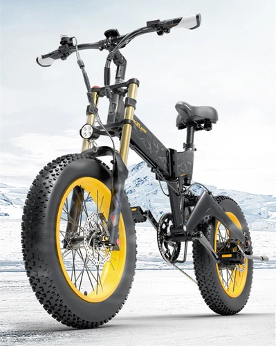 Lankeleisi X3000 PLUS Elektrofahrrad 1000W 20ZOLL E-Citybike 17.5AH Mountainbike - Bild 4 von 31