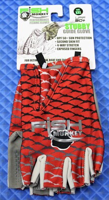 Guanti Fish Monkey Performance FM18-AMER: Mezza Dita Per Una Presa Perfetta! - Foto 4