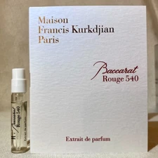Maison Francis Kurkdjian Baccarat Rouge 540 Extrait de Parfum Sample Spray .06oz