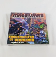 MAGE WARS Board Game FORCEMASTER VS WARLORD Expansion NEW Arcane Wonders 2013