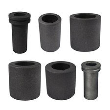 Universal Tool Graphite Crucible for Melting Gold and Silver Many Sizes 