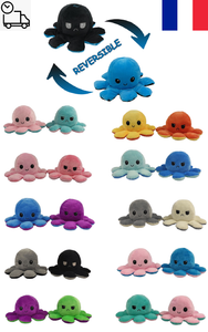 Halloween Poupee Pieuvre Double Face Reversible En Peluche Jouet Enfant Ebay