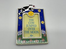 The cow jumped over the moon 4 x 6 picture frame