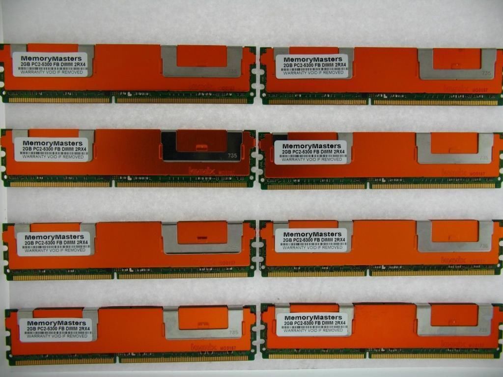 NICHT Für PC! 16GB (8X2GB) PC2-5300 ECC FB DIMM Für HP Workstation