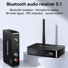 Bluetooth Receiver NFC Audio Adapter 2 RCA 3.5mm 6.5mm For Old Speaker Amplifier
