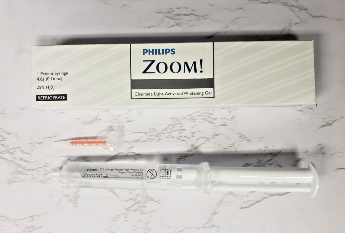Zoom Chairside Whitening Gel Kit HP% Light Activating | eBay