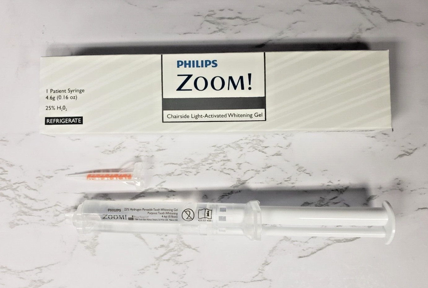 Zoom Chairside Whitening Gel Kit HP% Light Activating