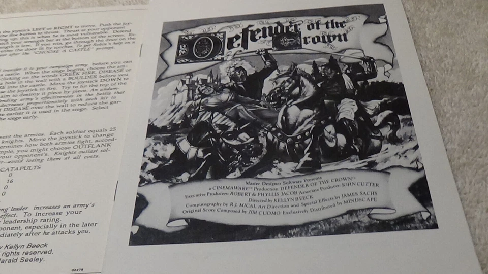 Defender Of The Crown Master Designer Software Presenta Producción Cinematográfica Foto 2 de 4