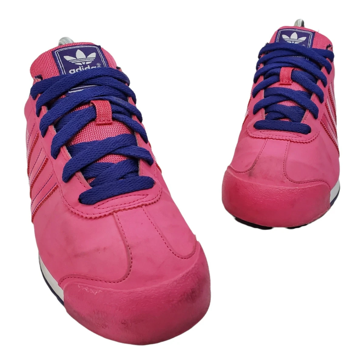 Scarpe da corsa Adidas SAMOA J rosa taglia 7 blu rosa G99521