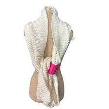 Betsey Johnson Infinity Scarf Cream NWT