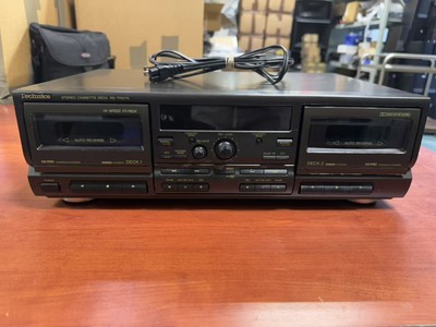 Technics テクニクス　ダブルカセットデッキRS-TR575 TECHNICS RS-TR575 Stereo Double Cassette Deck Tested | eBay