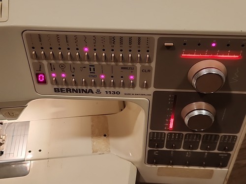 Bernina 1130 Sewing Machine With Cover Please read - Picture 7 of 21